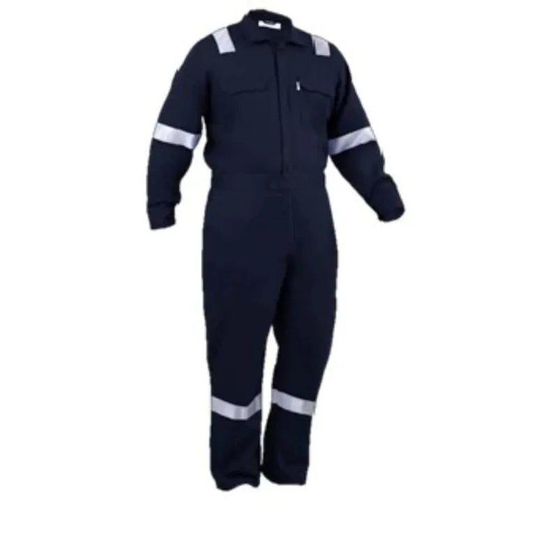 Navy blue Shamaar coverall with reflective strips