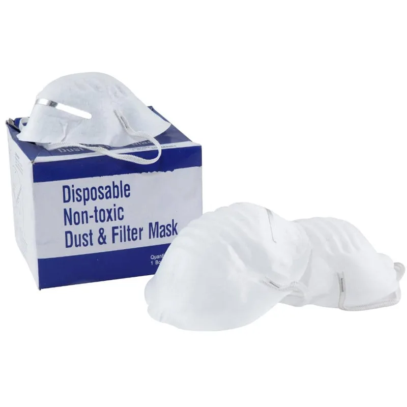 Box of disposable dust masks